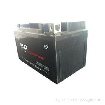 Electric vehicle 12N9-3B MF Motorcycle Battery , Emergency